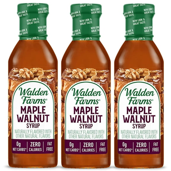 Walden Farms Calorie Free Syrups Flavors: Maple Walnut Syrup, Size: 3 Bottles