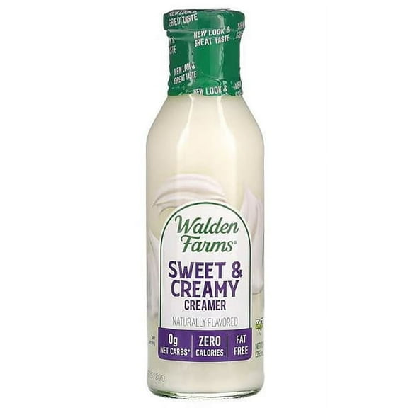 Walden Farms Coffee Creamer Sugar Free Sweet Cream, 12 Fl Oz