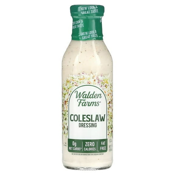 Walden Farms, Coleslaw Dressing, 12 fl oz Pack of 4