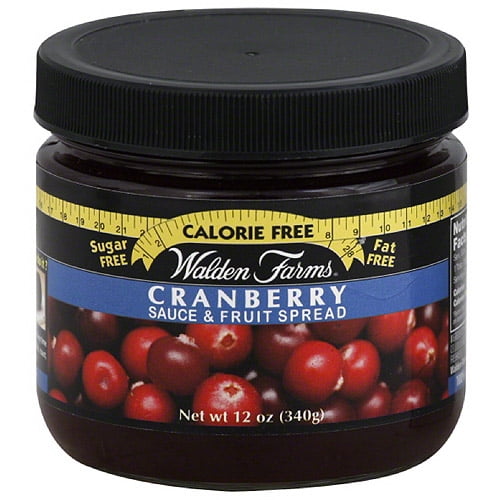 Walden Farms Cranberry Sauce & Fruit Spread, 12 oz, (Pack of 6