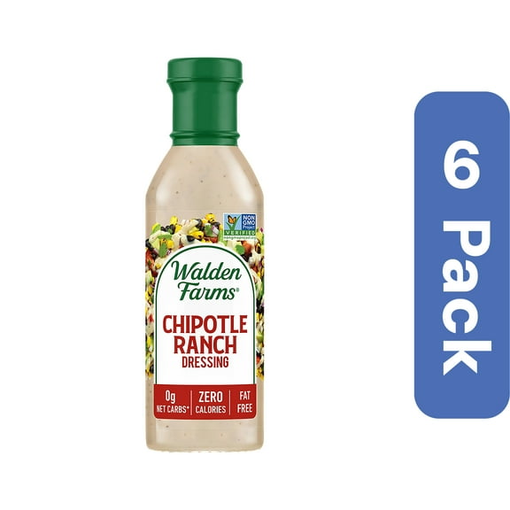 Walden Farms Dressing Cucumber Chipotle Ranch 12 fl oz (Pack Of 6)