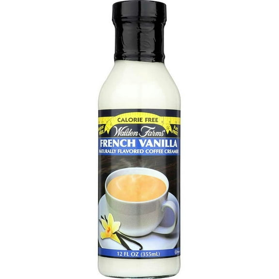 Walden Farms French Vanilla Calorie-Free Coffee Creamer 12 fl oz (Pack of 6)