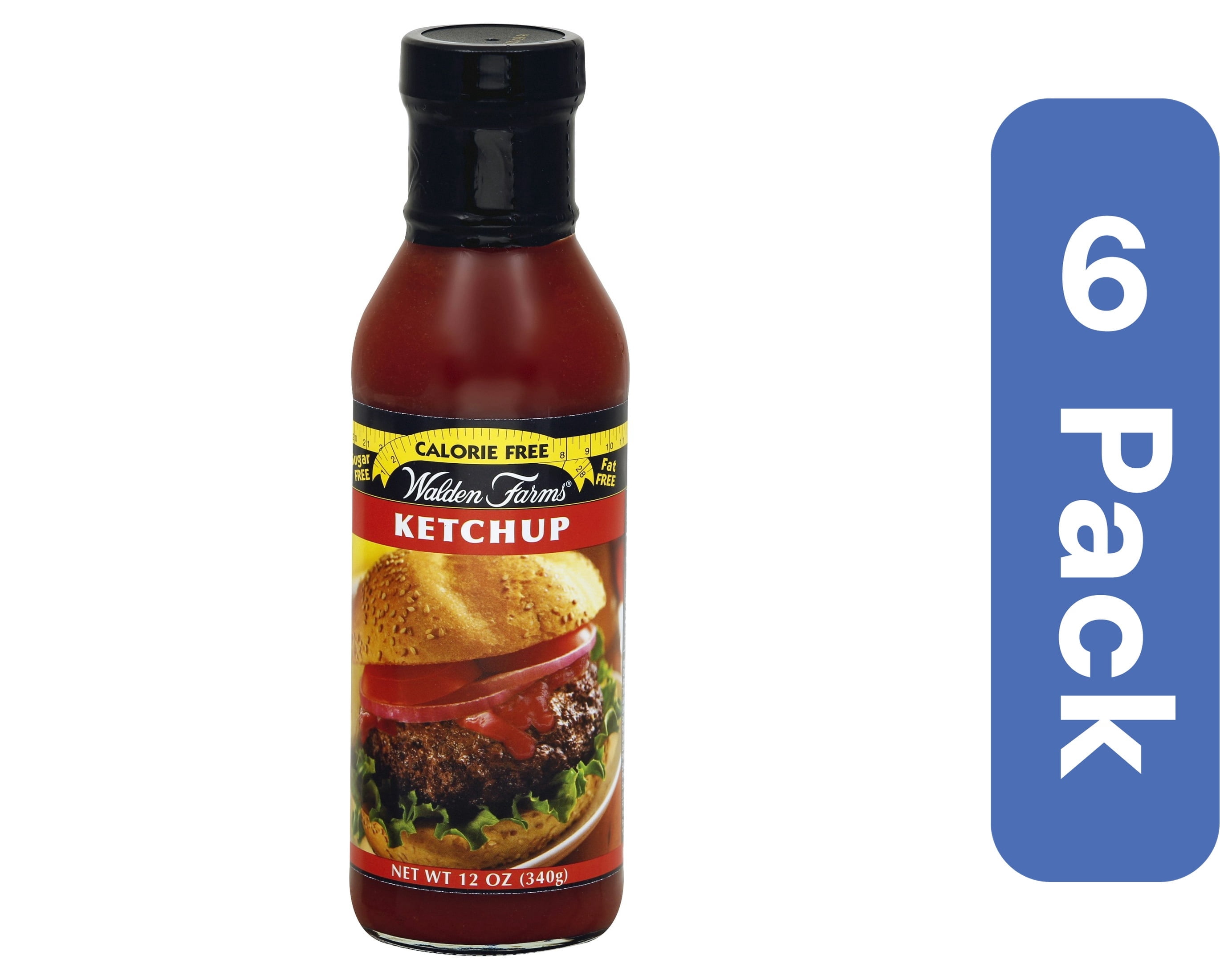 Walden Farms Ketchup 12 fl oz (Pack of 6)