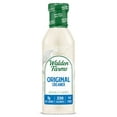 thumbnail image 1 of Walden Farms Naturally Flavored Calorie Free Coffee Creamer Original Cream 12 fl oz, 1 of 8