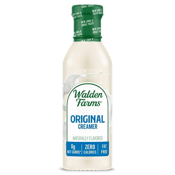 Walden Farms Naturally Flavored Calorie Free Coffee Creamer Original Cream 12 fl oz