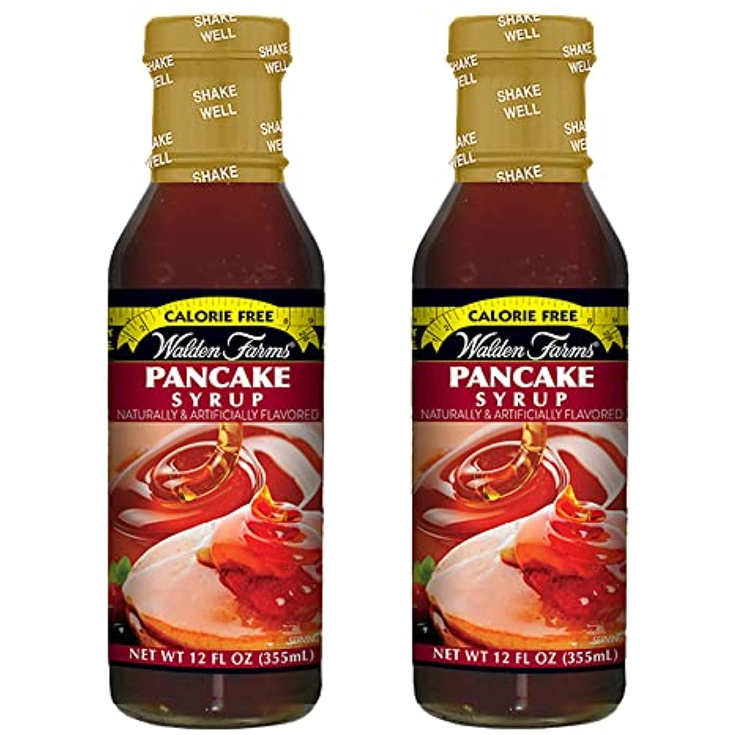 Walden Farms Pancake Syrup, 12 Fl Oz (Pack Of 2)