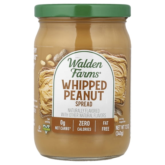 Walden Farms Peanut Spread Creamy, 12 Oz