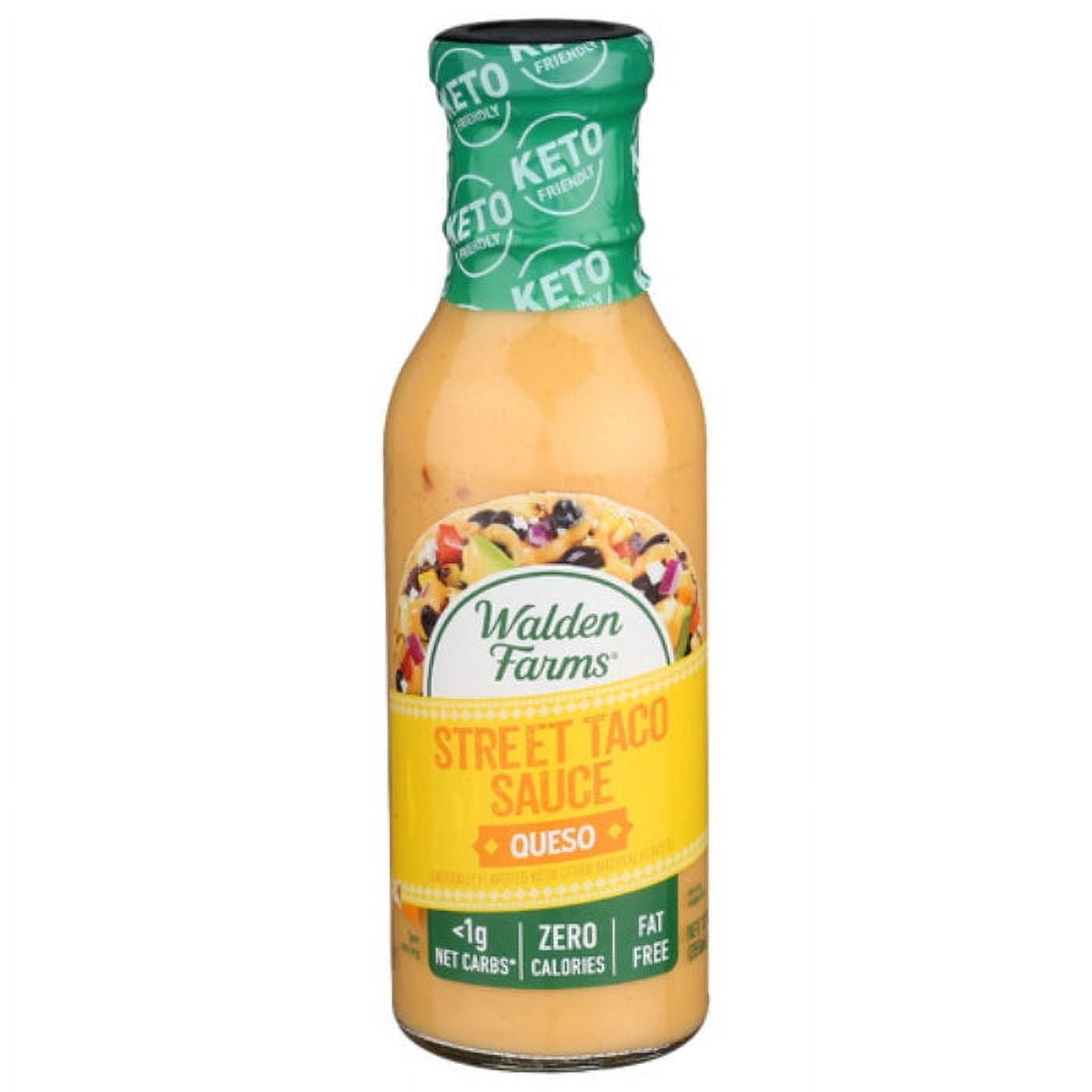 Walden Farms Sauce Street Taco Queso 12 Fo Pack Of 6