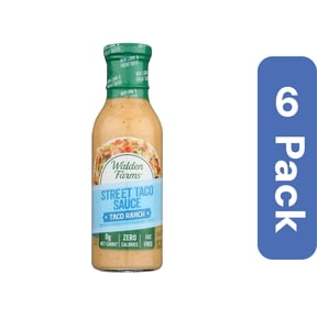 Walden Farms Street Taco Ranch Sauce 12 fl oz (Pack Of 6)