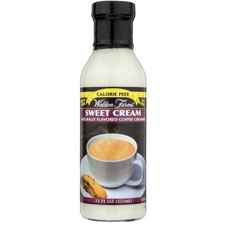 Walden Farms Sugar-Free Sweet Cream Coffee Creamer, 12 Ounce (Pack Of 6)