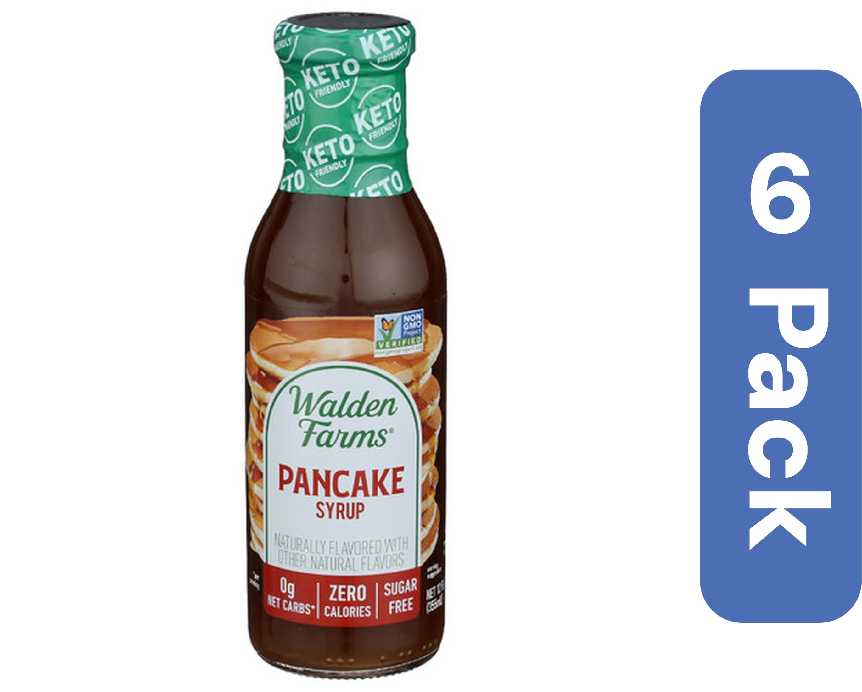 Walden Farms Syrup Creamy Pancake 12 fl oz (Pack Of 6)