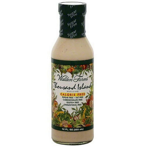 Walden Farms Thousand Island Dressing, 12 oz (Pack of 6)