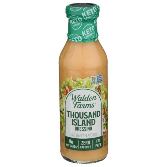 Walden Farms Thousand Island Salad Dressing 12 oz - Pack of 5