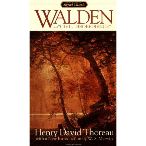 Pre-Owned Walden and Civil Disobedience: Or, Life in the Woods, 9780451527073, 0451527070, Paperback, Later Printing edition