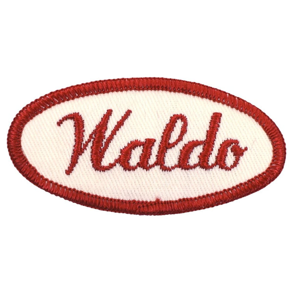 Waldo Shop Mechanic Shirt Patch Embroidered Sew Iron On Applique Name Tag  Uniform Clothing Accessory