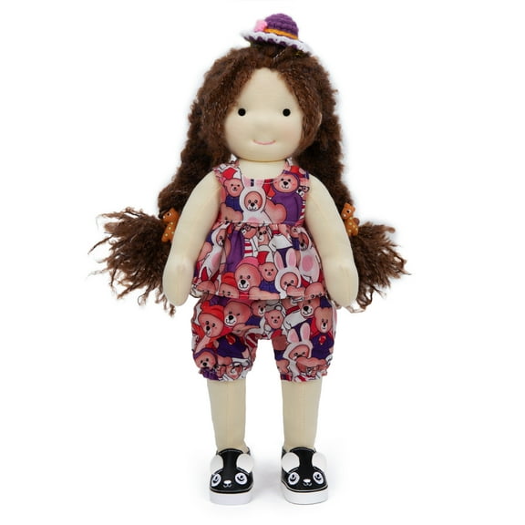 Waldorf Doll Handmade - Personalized Princess Rag Doll with Exquisite Box Birthday Gift For Girl With Love Ideal Perfect Gift