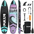 thumbnail image 1 of Waleaf 11‘ Inflatable Stand Up Paddle Board with Premium SUP Paddle Board Accessories & Carry Bag,Paddle,Pump,Leash,Wide Stable Design,Non-Slip Deck,Surf Control for Adults & Youth, 1 of 7
