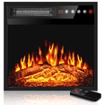 thumbnail image 1 of Waleaf 18 Inch Electric Fireplace Insert with LED Realistic Flame, 1 of 7