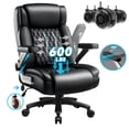 thumbnail image 1 of Waleaf 5D Ergonomic Office Chair ,Big and Tall Office Chair 600LBS with Adjustable Lumbar Support & Flip-Up Arms, High Back Office Chair for Long Hours Sitting, 1 of 9