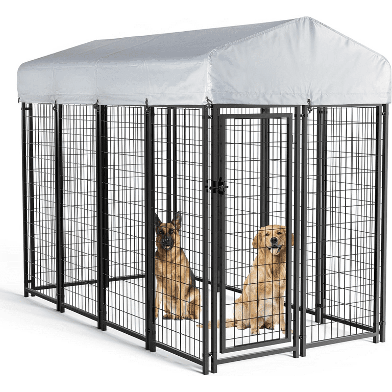 https://i5.walmartimages.com/seo/Waleaf-8x4x6-FT-Outdoor-Dog-Kennel-Large-Dogs-Large-Kennel-Pet-Run-Enclosures-Crate-Metal-Galvanized-Welded-Waterproof-UV-Resistant-Cover-Secure-Lock_4903165b-150b-4b5a-90da-1ed328349def.b16493c9ee45526b3e8072e021a98881.png?odnHeight=768&odnWidth=768&odnBg=FFFFFF