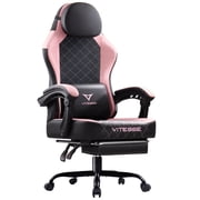 Waleaf Ergonomic Adult Gamer Chair, 330 lb Racing Gaming Office Chair, Gamer Height Adjustable Swivel with Lumbar Support and Headrest