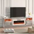 thumbnail image 1 of Waleaf Fireplace TV Stand with 36" Electric Fireplace for TVs Up to 90", 1 of 7