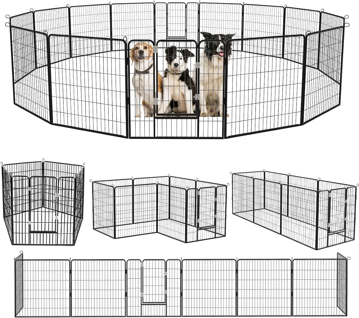 PetSafe Stay & Play Compact Wireless Pet Fence, No Wire Circular Boundary,  Secure up to 3/4 Acre, No-Dig Portable Fencing, America's Safest Fence From