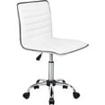 thumbnail image 1 of Waleaf Height Adjustment and Waterproof Office Desk Chair, White, 1 of 7