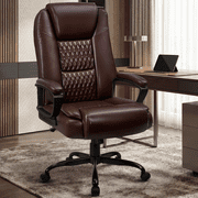Waleaf Home Office Chair, 400LBS 8Hours Heavy Duty Design, Ergonomic High Back Cushion Lumbar Back Support, Computer Desk Chair, Big and Tall Chair for Work