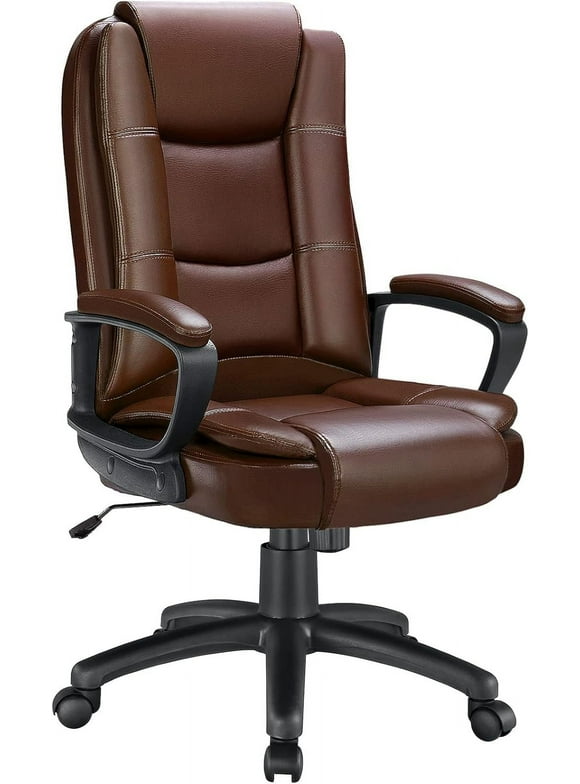Waleaf Home Office Chair, 400LBS 8Hours Heavy Duty Design, Ergonomic High Back Cushion Lumbar Back Support, Computer Desk Chair, Big and Tall Chair for Work