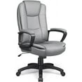thumbnail image 1 of Waleaf Home Office Chair, 8Hours Heavy Duty Design, Ergonomic High Back Cushion Lumbar Back Support, Computer Desk Chair, Big and Tall Chair, Adjustable Executive Leather Chair With Arms, 1 of 9