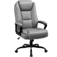thumbnail image 1 of Waleaf Home Office Chair, 8Hours Heavy Duty Design, Ergonomic High Back Cushion Lumbar Back Support, Computer Desk Chair, Big and Tall Chair, Adjustable Executive Leather Chair With Arms, 1 of 9