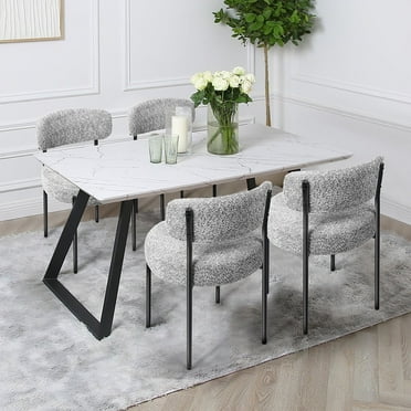 Dining Table Set For DYHOME Black Dining Chairs Set Of 2, Mid