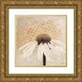 thumbnail image 1 of Walela R. 26x26 Gold Ornate Wood Framed with Double Matting Museum Art Print Titled - Moroccan Daisy 2, 1 of 4
