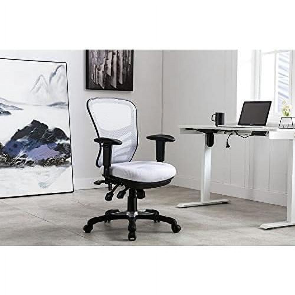 Walen Office Chair, Height Adjustable Mesh Back And Lumbar Support