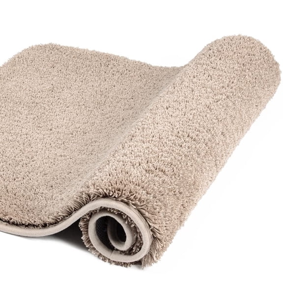 Walensee Bathroom Rug Non Slip Bath Mat (16 x 24, Hunter Green) Water Absorbent Soft Microfiber Shaggy Mat Machine Washable Bath Rug Thick Plush Rugs for Shower