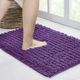 thumbnail image 1 of Walensee Soft and Plush Lavender Chenille Bath Mat, 20" x 32", Ultra Absorbent, 1 of 7