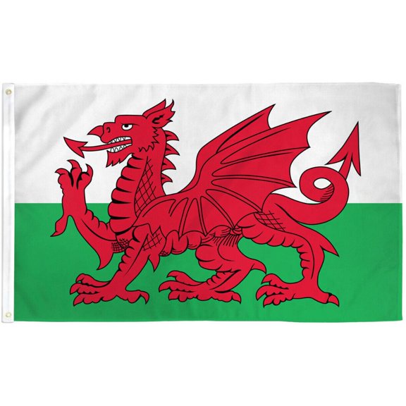 Wales 3x5ft Flag of Wales Welsh Flag 3x5 House Flag 100D