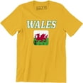 thumbnail image 1 of Wales Nation Distressed Flag Welsh Football Gift Men's T-Shirt, 1 of 4