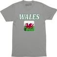 thumbnail image 1 of Wales Nation Distressed Flag Welsh Football Gift Men's T-Shirt, 1 of 4