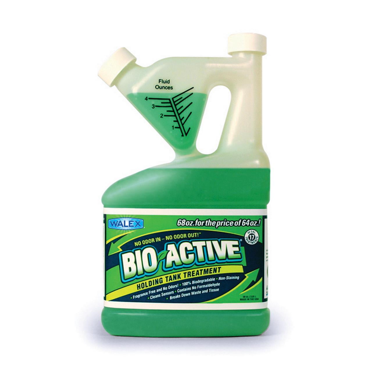 Walex BAHT68 BioActive Liquid RV/Marine Holding Tank Deodorizer, 68 oz