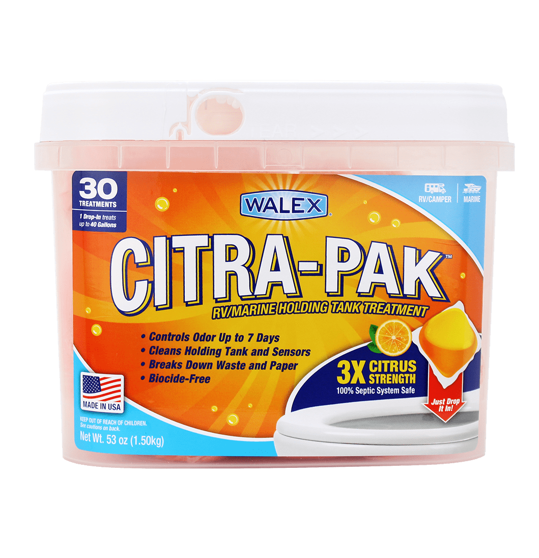 Walex CitraPak RV Odor Cleaner, Fresh Treatment Septic Control for