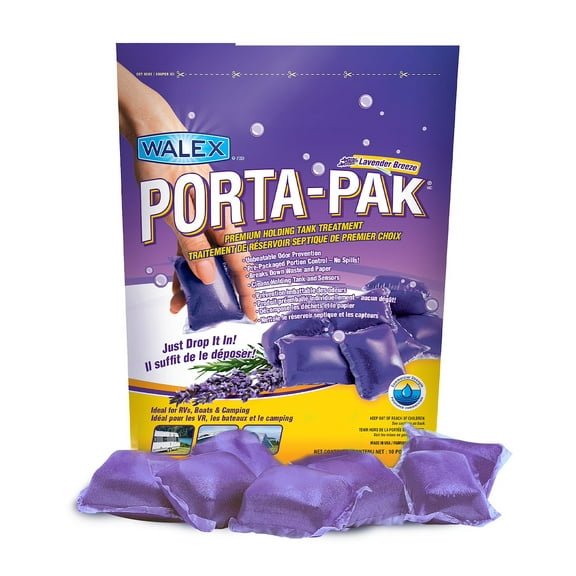 PORTA PAK LAVENDER - 10 PK