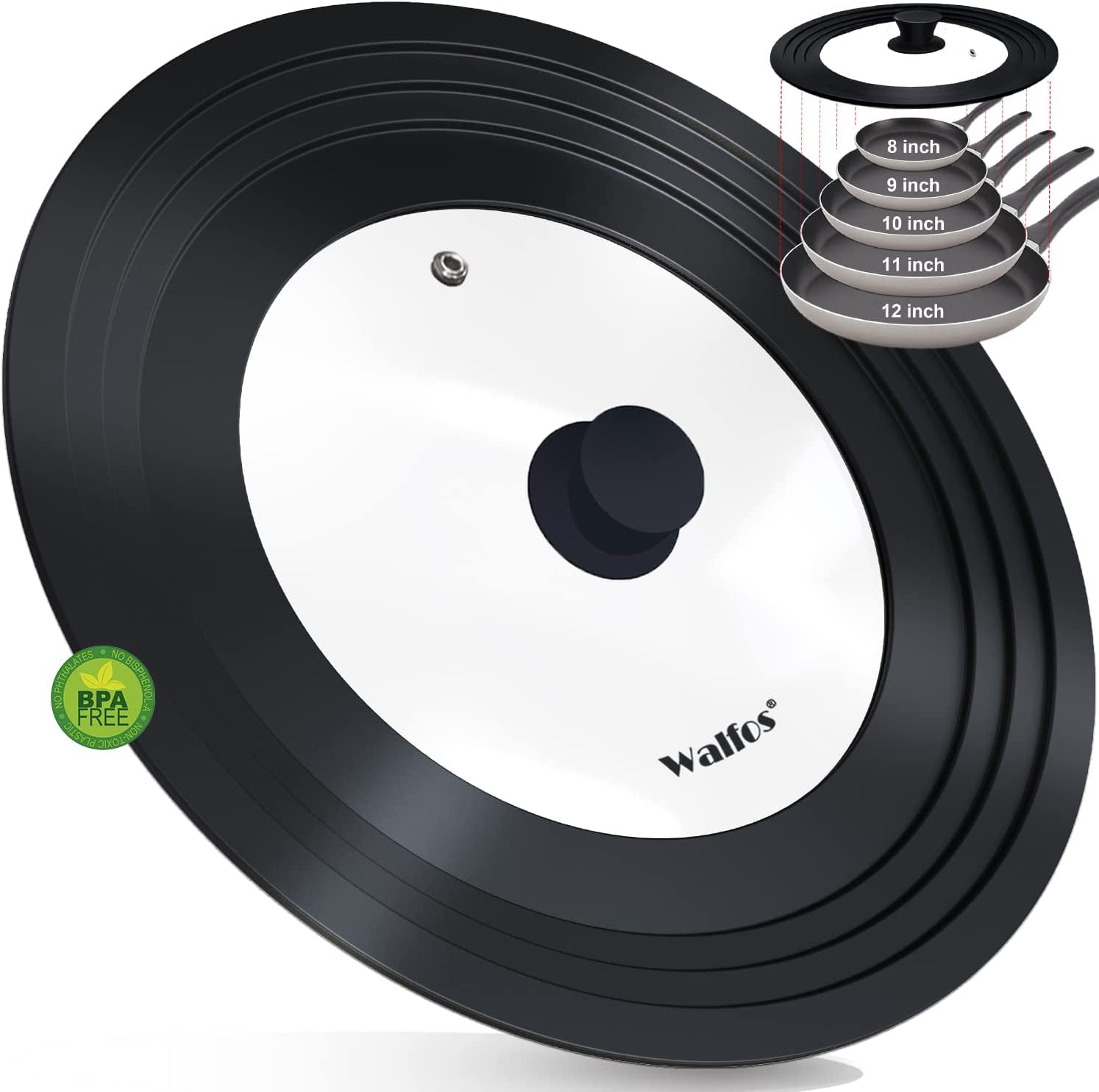 Walfos Universal Pan Lid, Fits 8