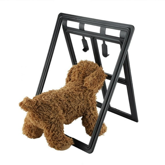 Walfront Magnetic Locking Pet Door Flap with Easy Installation, 1803" x 1409"