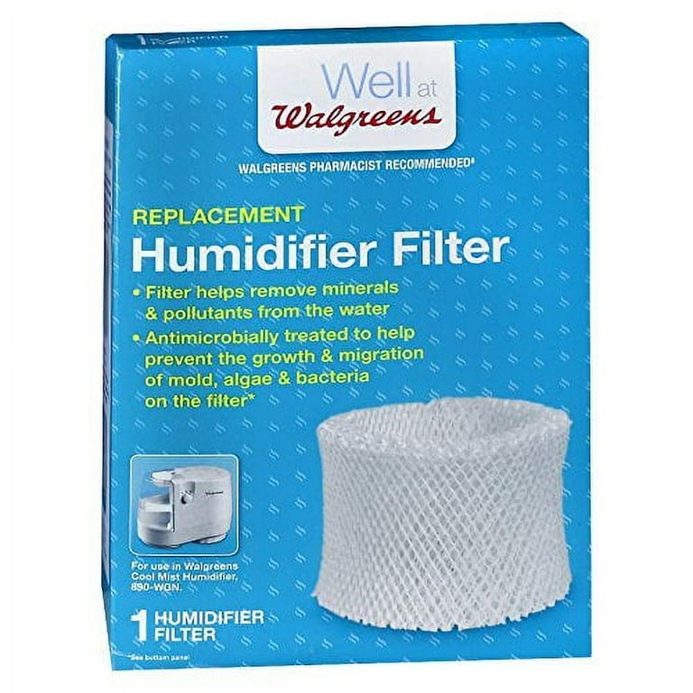 Walgreens cool mist humidifier hot sale filter