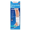 thumbnail image 1 of Walgreens Deluxe Stirrup Ankle Brace Hot and Cold, 1 of 2