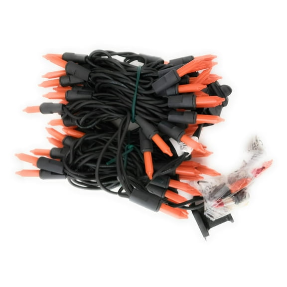 Walgreens Indoor Outdoor Mini 70 Orange Light Set