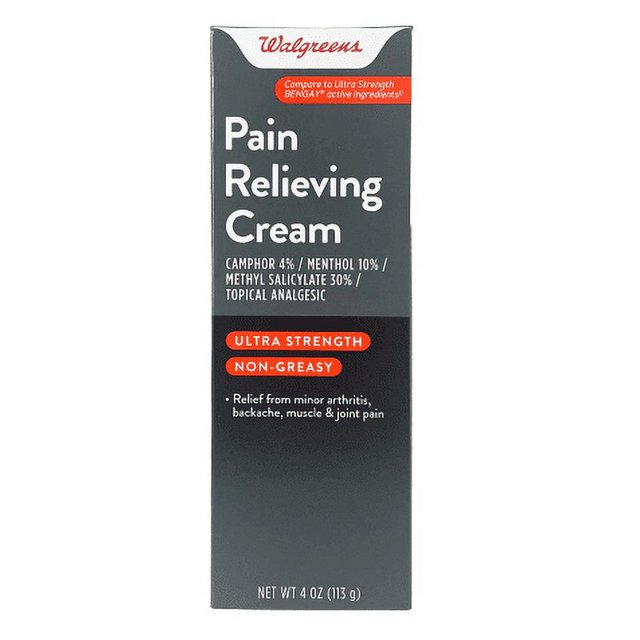 Walgreens Muscle Rub Ultra Strength 4.0oz