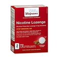 Walgreens Nicotine Lozenge Cinnamon Flavor 2mg 72 Lozenges